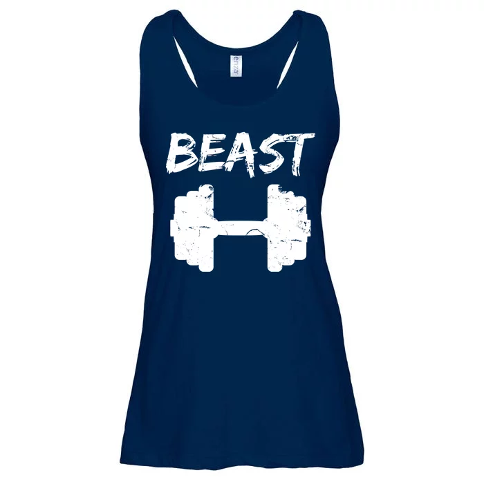 Beast Gym Logo Ladies Essential Flowy Tank