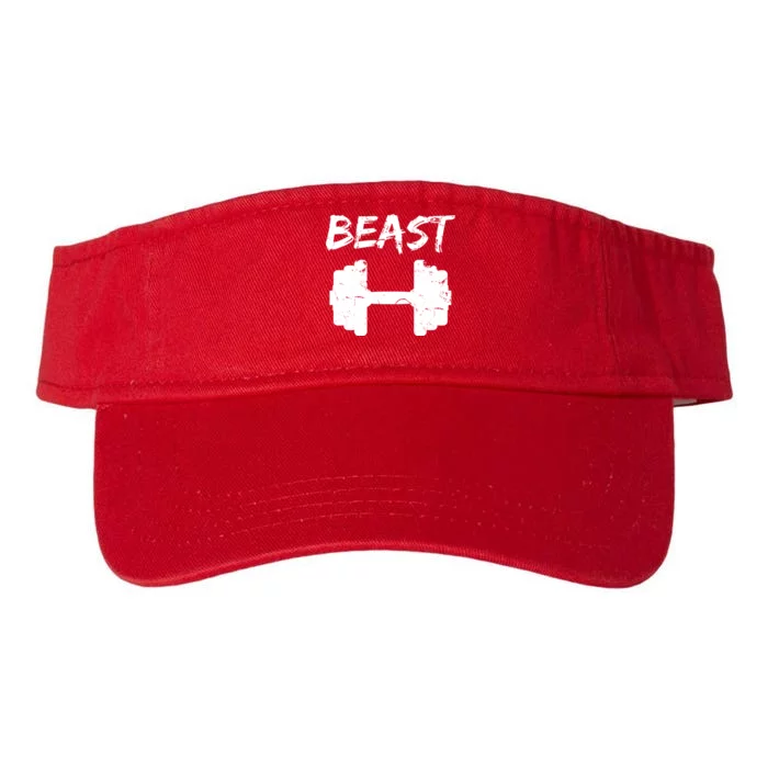 Beast Gym Logo Valucap Bio-Washed Visor