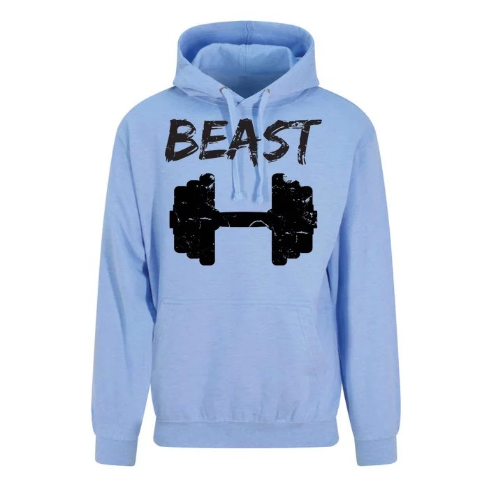 Beast Gym Logo Unisex Surf Hoodie