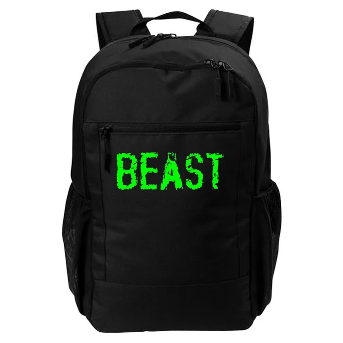 Beast Gym Workout Mode Fitness Logo Daily Commute Backpack