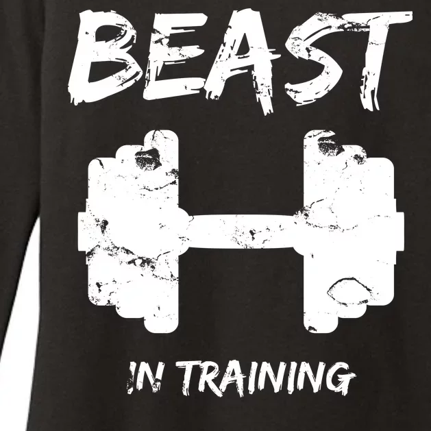 Beast In Training Womens CVC Long Sleeve Shirt