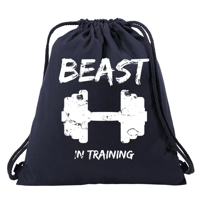 Beast In Training Drawstring Bag