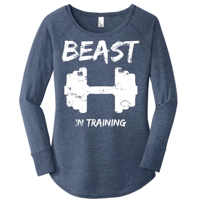 Beast In Training Women's Perfect Tri Tunic Long Sleeve Shirt