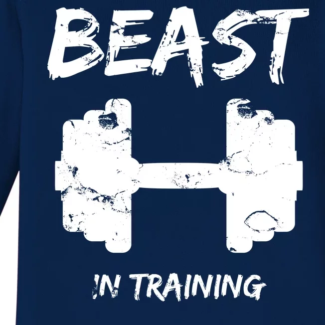 Beast In Training Baby Long Sleeve Bodysuit