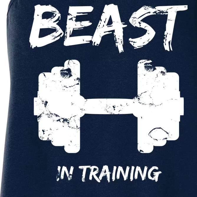 Beast In Training Women's Racerback Tank