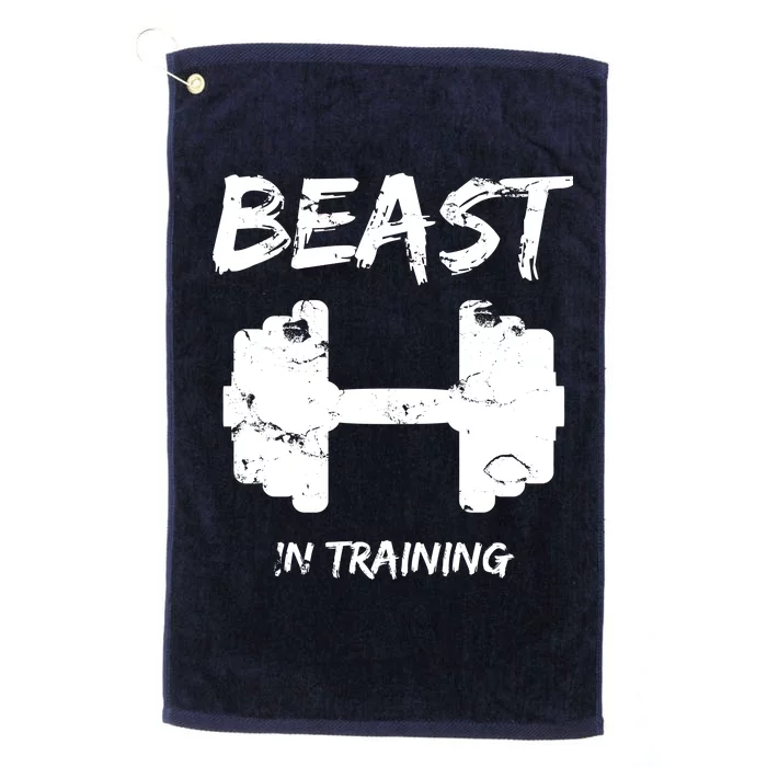 Beast In Training Platinum Collection Golf Towel