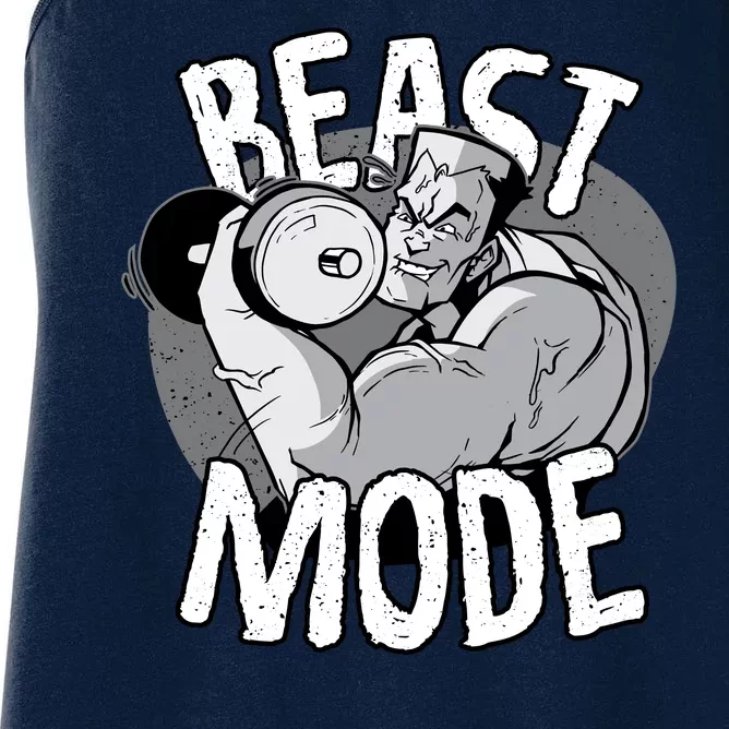 Beast Mode Bodybuilder Women's Racerback Tank