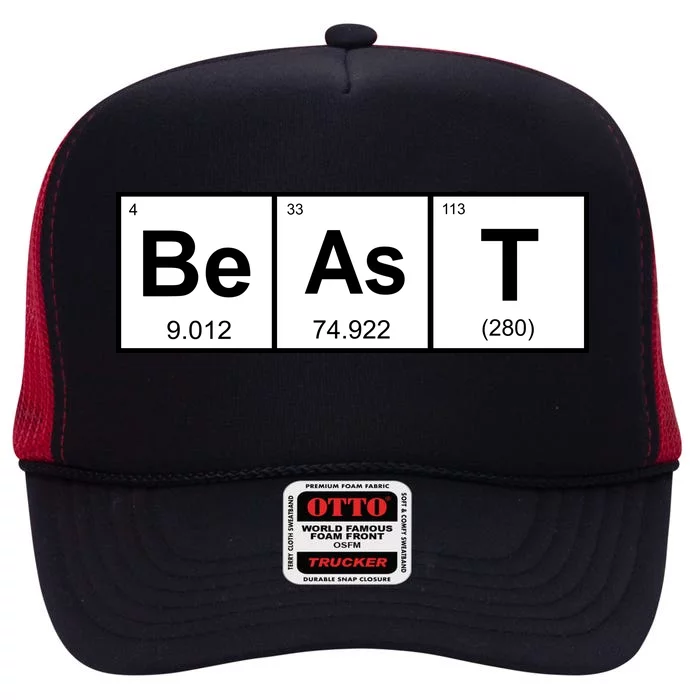 Beast Table of Elements High Crown Mesh Trucker Hat