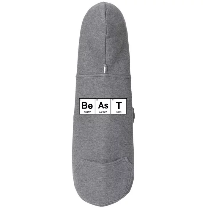 Beast Table of Elements Doggie 3-End Fleece Hoodie