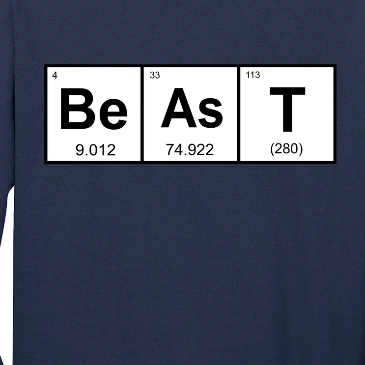 Beast Table of Elements Long Sleeve Shirt