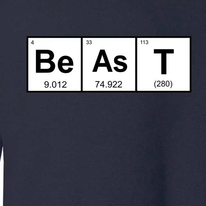 Beast Table of Elements Toddler Sweatshirt