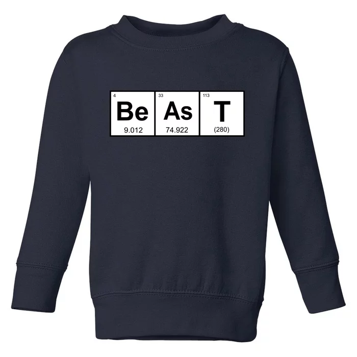 Beast Table of Elements Toddler Sweatshirt