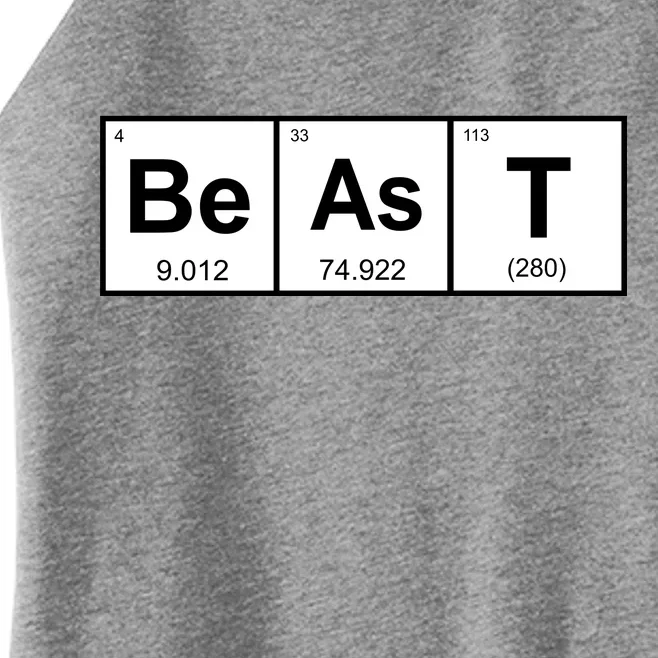 Beast Table of Elements Women’s Perfect Tri Rocker Tank