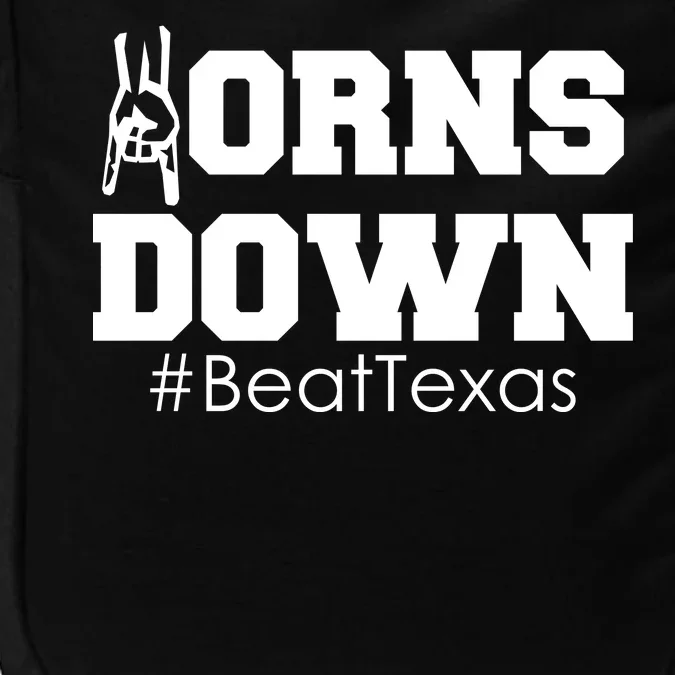 Beat Texas Horns Down Football Impact Tech Backpack