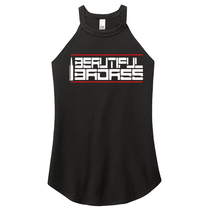 Beautiful Badass Women’s Perfect Tri Rocker Tank