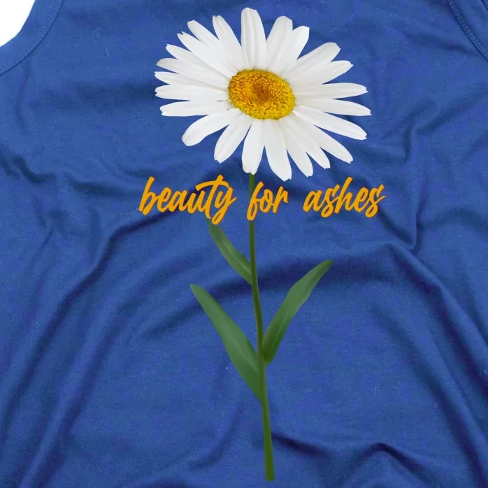 Beauty To Ashes Daisy Flower Tank Top