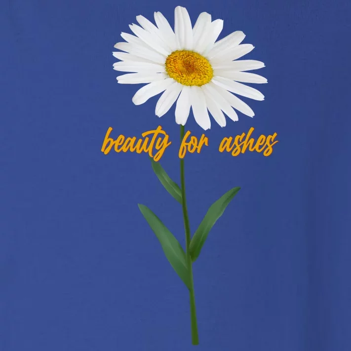 Beauty To Ashes Daisy Flower Toddler Long Sleeve Shirt