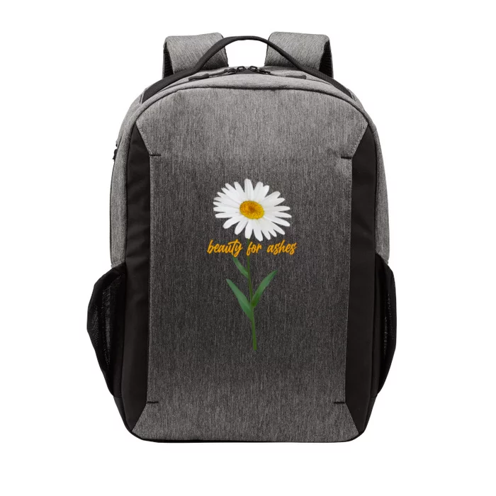 Beauty To Ashes Daisy Flower Vector Backpack