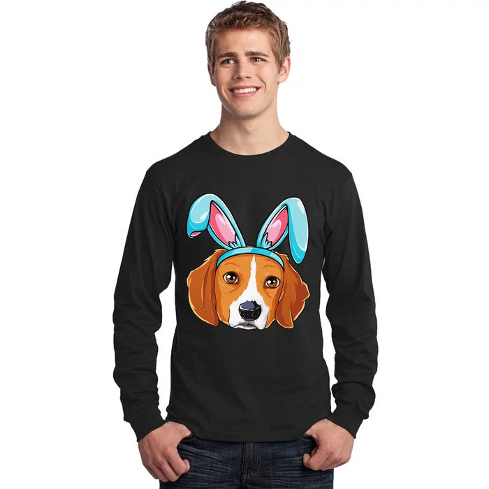 Beagle Easter Bunny Women Dog Lover Gifts Tall Long Sleeve T-Shirt