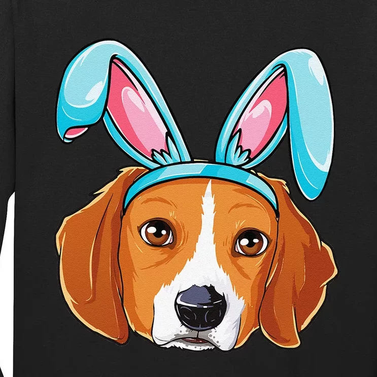 Beagle Easter Bunny Women Dog Lover Gifts Tall Long Sleeve T-Shirt