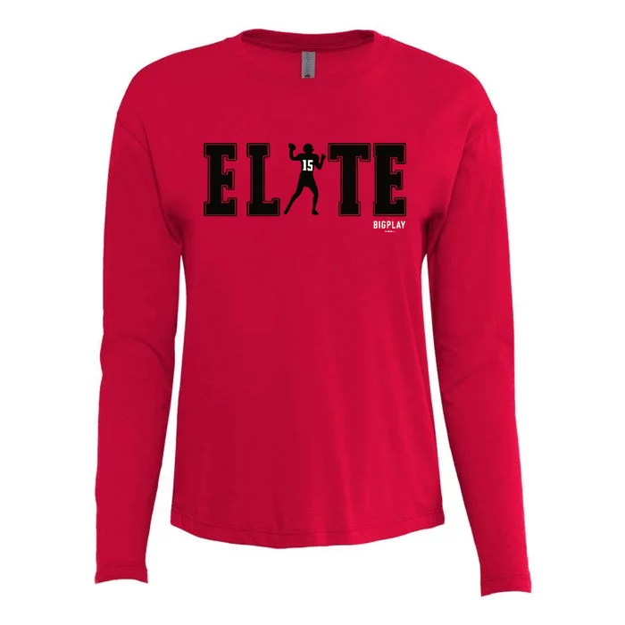 Bigplay Elite Womens Cotton Relaxed Long Sleeve T-Shirt