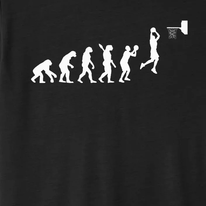 Basketball Evolution Basketball Player Coach Hoop ChromaSoft Performance T-Shirt