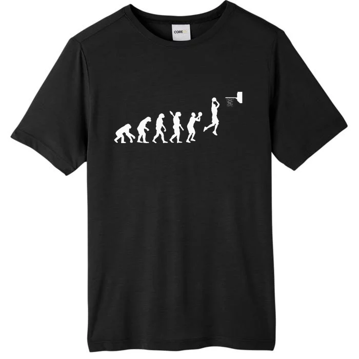 Basketball Evolution Basketball Player Coach Hoop ChromaSoft Performance T-Shirt