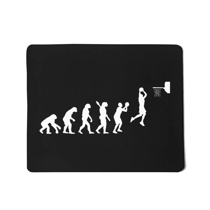 Basketball Evolution Basketball Player Coach Hoop Mousepad