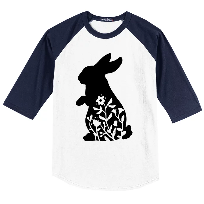 Bunny Easter Baseball Sleeve Shirt