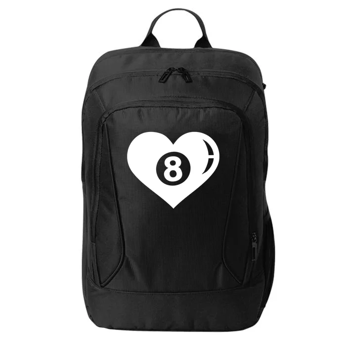 Billiards Eight Ball Gift City Backpack