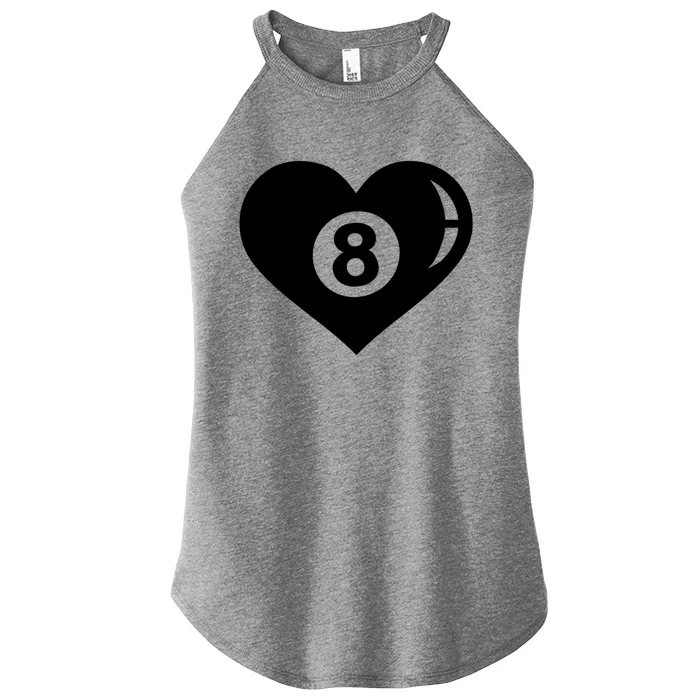 Billiards Eight Ball Gift Women’s Perfect Tri Rocker Tank