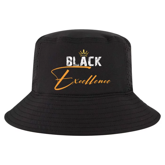 Black Excellence Cool Comfort Performance Bucket Hat