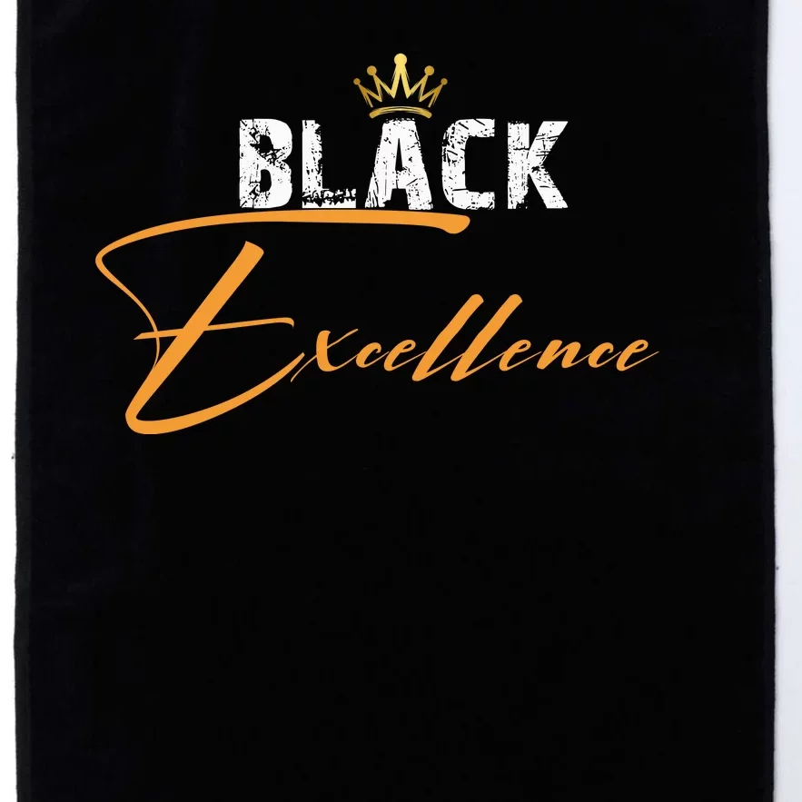 Black Excellence Platinum Collection Golf Towel