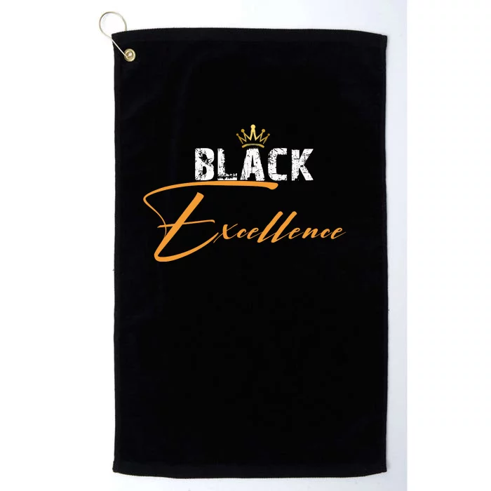 Black Excellence Platinum Collection Golf Towel