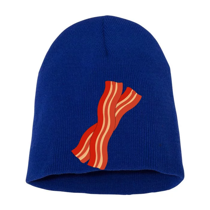 Bacon Eggs BLT Breakfast Matching Group Halloween Costume Short Acrylic Beanie