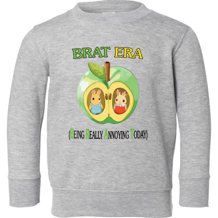 Brat Era Toddler Sweatshirt