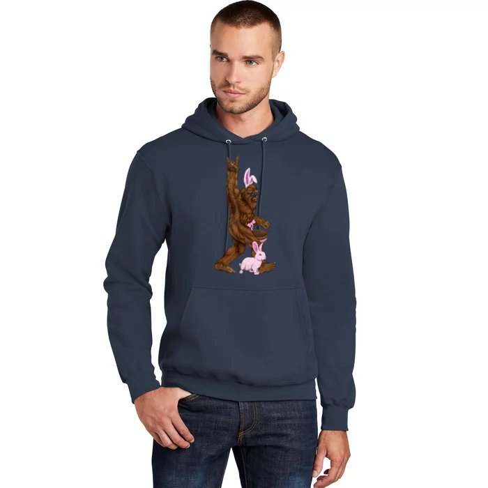 Bigfoot Easter Bunny Cute Hoodie