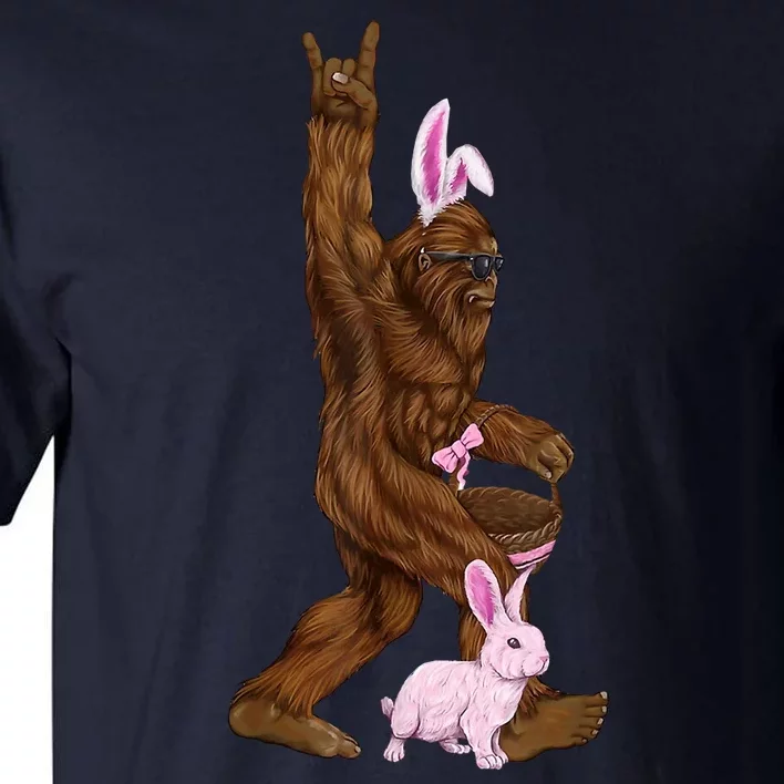 Bigfoot Easter Bunny Cute Tall T-Shirt