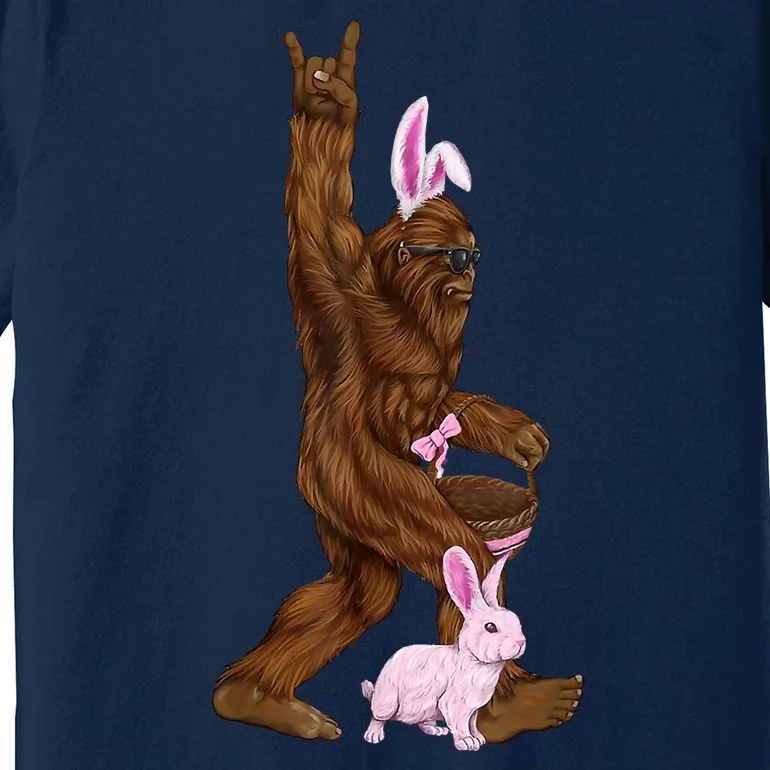 Bigfoot Easter Bunny Cute Premium T-Shirt