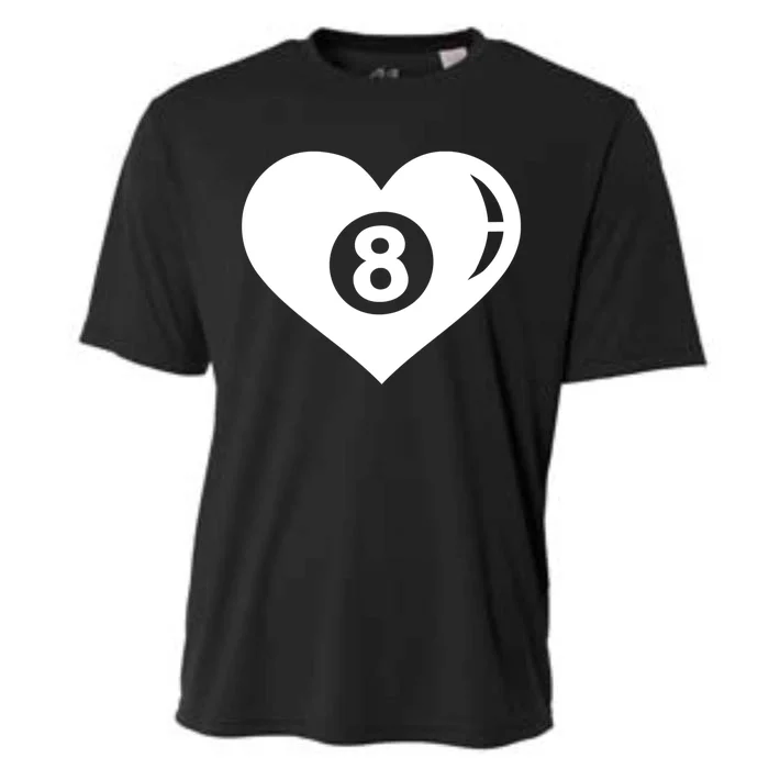 Billiards Eight Ball Gift Cooling Performance Crew T-Shirt