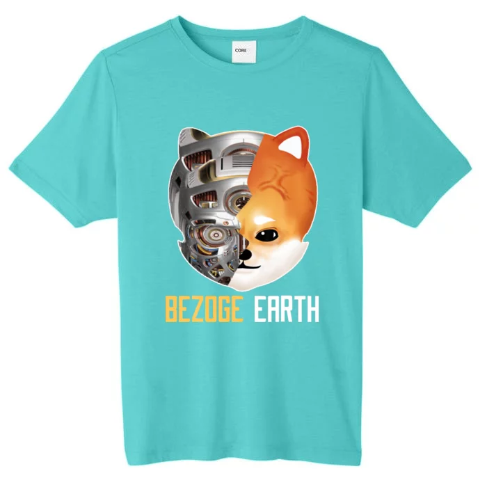 Bezoge Earth Bezoge Crypto Coin The Future Investment ChromaSoft Performance T-Shirt