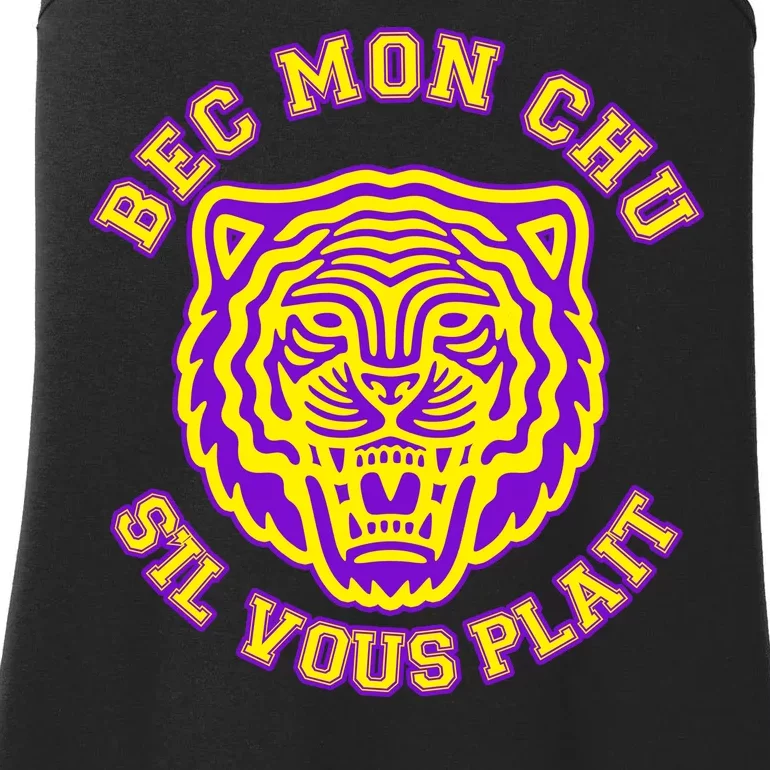 Bec Mon Chu S'il Vous Plait Tiger Ladies Essential Tank