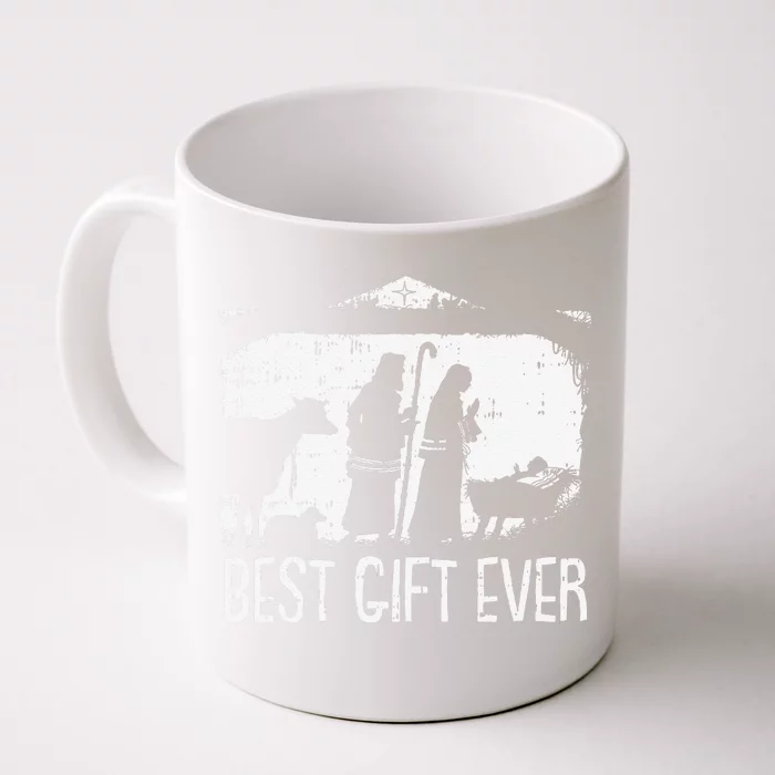 Best Ever Christmas Cool Jesus Nativity Scene Christian Front & Back Coffee Mug