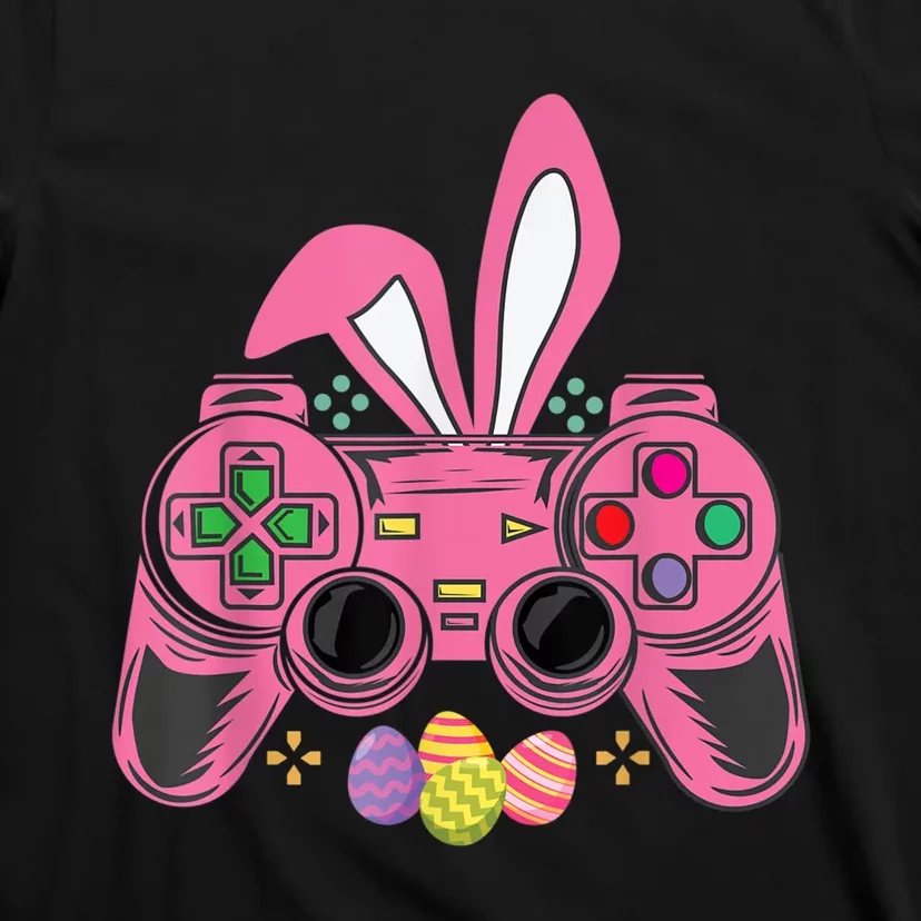 Bunny Eggs Costume Easter Day Gaming Video Game T-Shirt