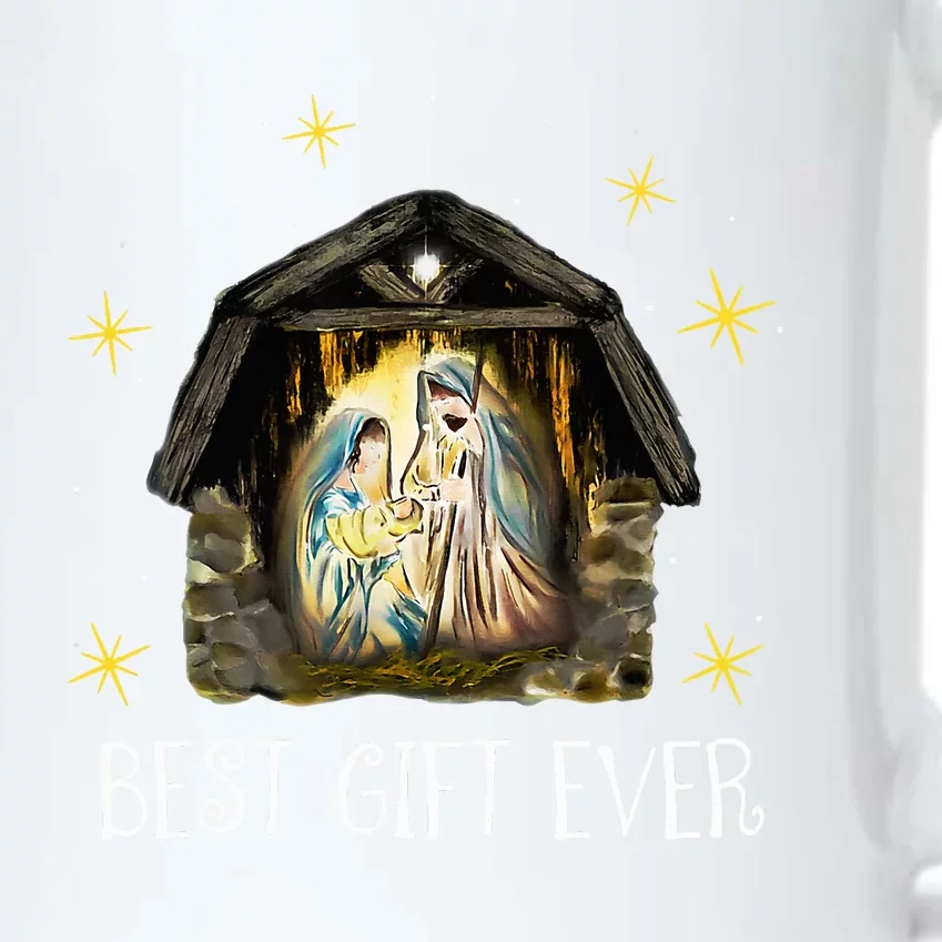 Best Ever Christmas Cool Jesus Nativity Scene Christian Black Color Changing Mug