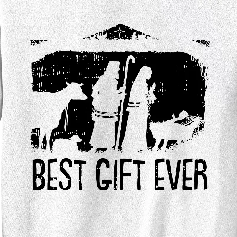 Best Ever Christmas Cool Jesus Nativity Scene Christian Sweatshirt