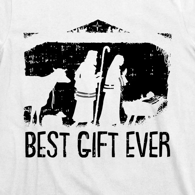 Best Ever Christmas Cool Jesus Nativity Scene Christian T-Shirt