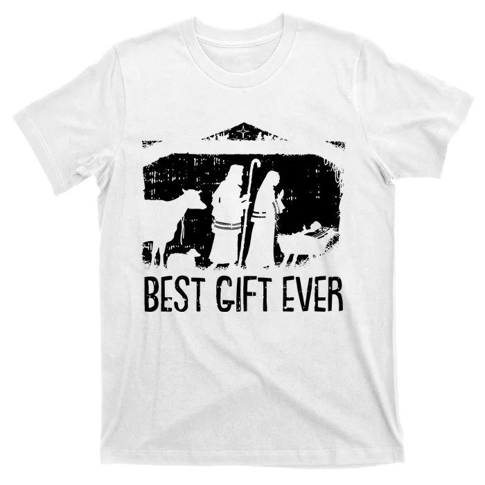 Best Ever Christmas Cool Jesus Nativity Scene Christian T-Shirt