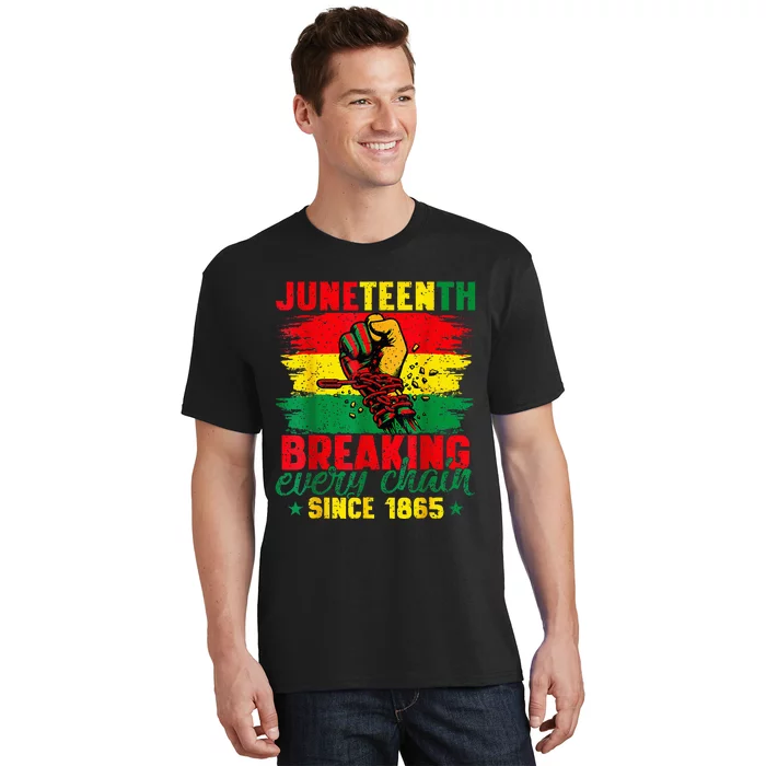 Breaking Every Chain Since 1865 Juneteenth Freedom T-Shirt