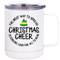 Buddy Elf Christmas Cheer 12 oz Stainless Steel Tumbler Cup